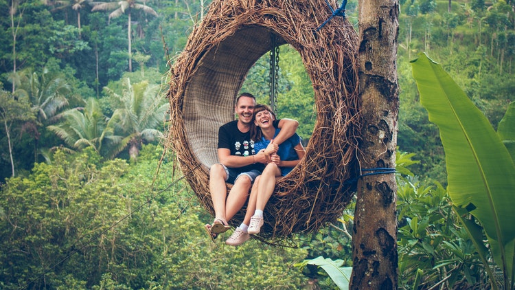 couple in a tourist spot - unique tourist attractions